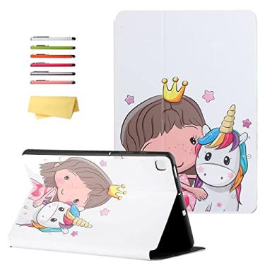 Imagem de UUcovers Capa para Samsung Galaxy Tab S6 Lite de 10,4 polegadas, modelo 2022/2020 (SM-P610/P613/P615/P619) com [despertar/hibernar automaticamente], suporte fólio fino de couro PU/TPU macio à prova de
