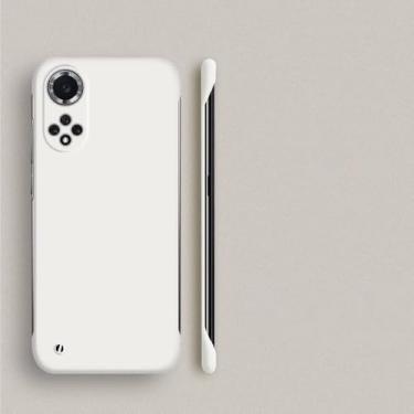 Imagem de Capa ultrafina sem moldura para PC para Huawei P30 Pro P20 P40 P50 P60 Lite 5G Mate 50 Pro Nova 5T 10 9 Pro Gradient Matte Phone Cover, branca, para Nova 5T