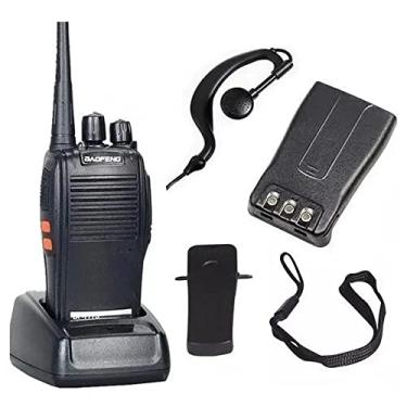 Imagem de Kit 2 Rádio Comunicador Walk Talk Baofeng 777s com Fone