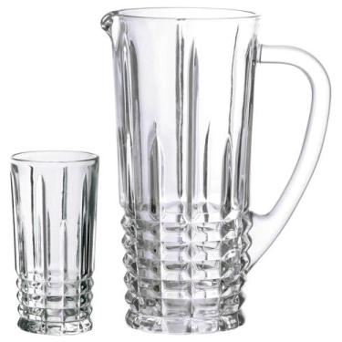 Imagem de Jogo 7 Peças Jarra 1l e 6 Copos 256ml - DAYHOME
