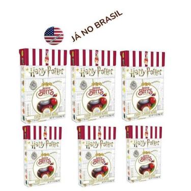 Imagem de Kit 6 Unids Harry Potter Beans Feijões Sabores  - Jelly Belly