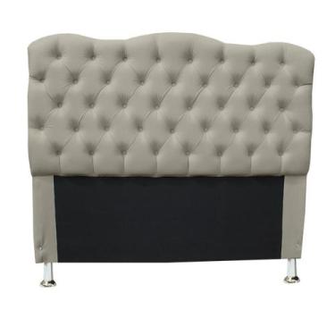 Imagem de Cabeceira Super King 198 Cm Para Cama Box Casal Agnes  - Suede - Sv De