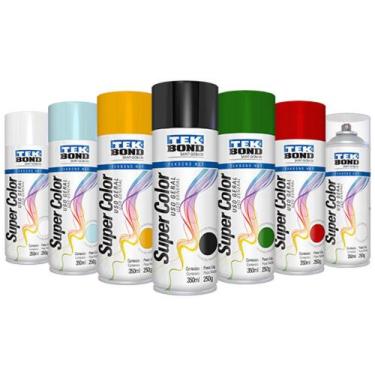 Imagem de Tinta Spray 350 ml Tek Bond, Branco Fosco