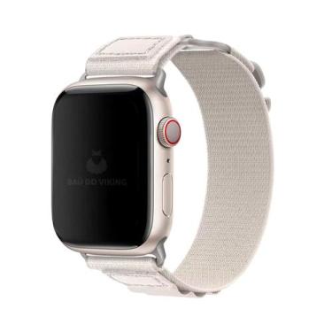 Imagem de Pulseira Nylon Alpinista Militar Rústica Compatível com Apple Watch - 