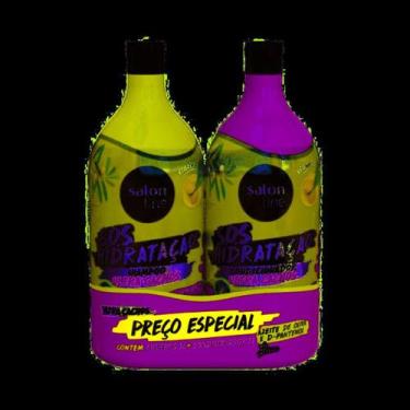 Imagem de Kit Shampoo Condicionador Ultra Cachos Azeite de Oliva e D-pantenol 1L