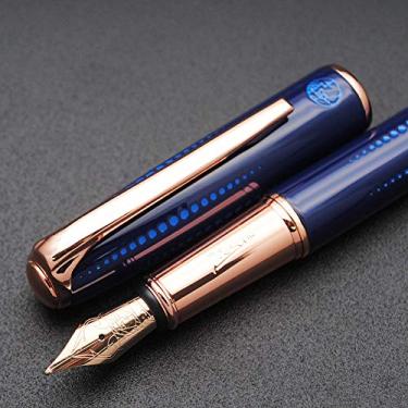 Imagem de Caneta-tinteiro Picasso 916 Malage Original Box New Version, Starlit Night Blue, Medium Nib 0.7mm