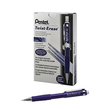 Imagem de Pentel Lapiseira Twist-Erase III, (0,7 mm), barril azul marinho