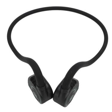 Imagem de Fones de Ouvido de Condução óssea, Fone de Ouvido Aberto Sem Fio de 32 GB para Mergulho de 20 M Com Microfones, Tempo de Reprodução de 12 Horas, Atendimento de Chamadas