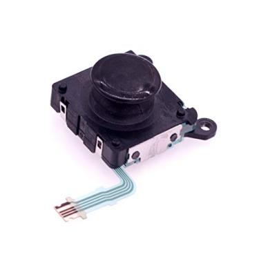 Imagem de Deal4GO Botão de controle de joystick analógico de substituição para PS Vita 2000 2001 PSV 2000 Slim PCH-2000 (preto)