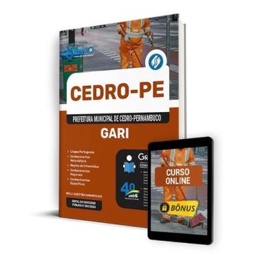 Imagem de Apostila Prefeitura de Cedro - PE 2024 - Gari - Editora Solução