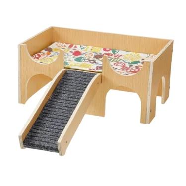 Imagem de WeiLaiKeQi Hamster House Hideout Hamsters Acessórios Acessórios Hideaway Fun Bed Habitats Habitats Icreeut