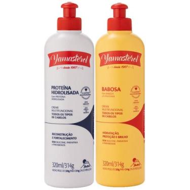 Imagem de Kit Yamasterol Branco + Babosa Creme Multifuncional Capilar C/ Protein