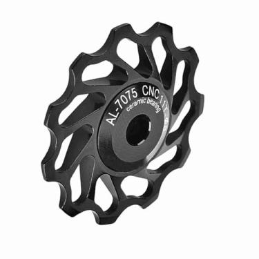 Imagem de Meijun Com Rolamento de Cerâmica Triefista de Jóque de Roda de Roda de Roda Guia Rolo de Bicicleta Robusta Acessório de Bicicleta de Montanha 2 Pacote 2 (11t)