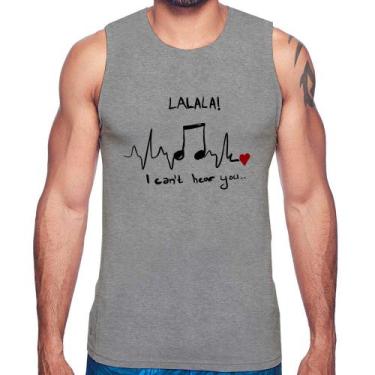 Imagem de Regata La La Lá - Foca na Moda, Cinza, GGG