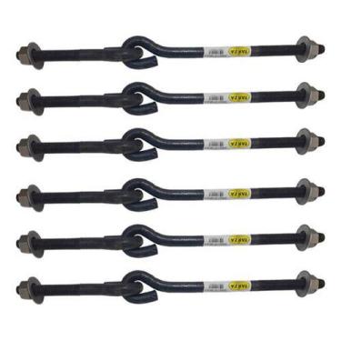 Imagem de Dobradiça Para Porteira Parafuso 3/4 Forjada Tarza 6un