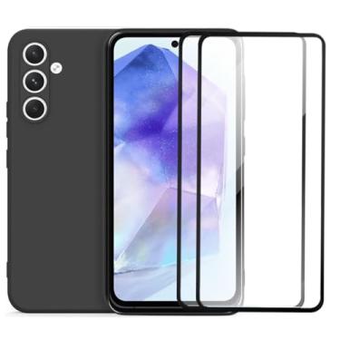 Imagem de Kit Capa Case Anti Impacto Para Samsung Galaxy A55 + 2 Peliculas 3d