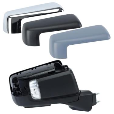 Imagem de Conjunto de espelho retrovisor compatível com Silverado 1500 compatível com GMC Sierra 1500 2019 2020 2021 2022 10 pinos versão dos EUA acessórios para carro(Right)