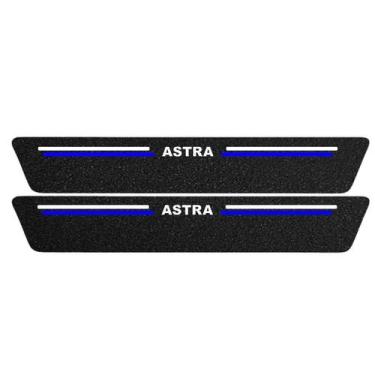 Imagem de Kit Soleira Protetora Porta Premium Blue PVC Astra 2 Porta - Jhow Ades
