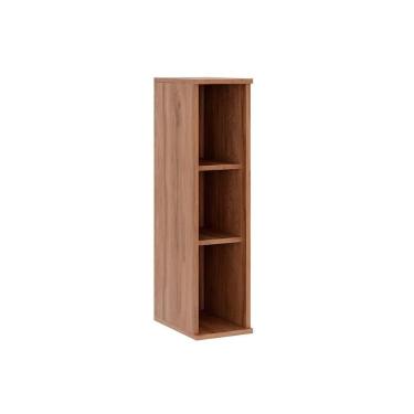 Imagem de Nicho De Cozinha Modulado Aéreo Bella 2607 20x80cm Nogal