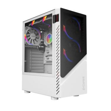 Imagem de Gabinete Gamer Set White Ghost - Lateral Em Vidro -...