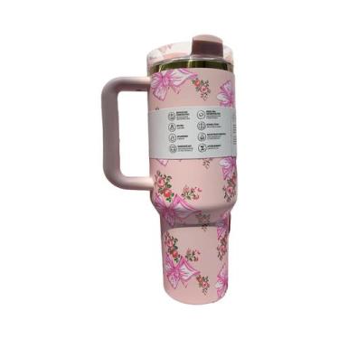 Imagem de Caneca Térmica De Viagem De Aço Inoxidável De 1,2 Litro Com Tema De An