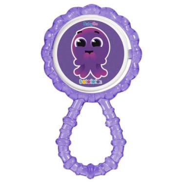 Imagem de Chocalho Mordedor P/ Bebê Macio Flexível Bolofofos BabyGo