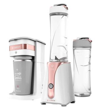 Imagem de Kit Cadence Dream Rosé Gold Blender E Cafeteira 110V