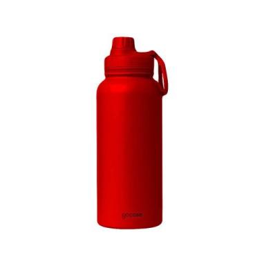 Imagem de Garrafa Térmica Gocase Fresh Aço Inoxidável - 950ml, Vermelho