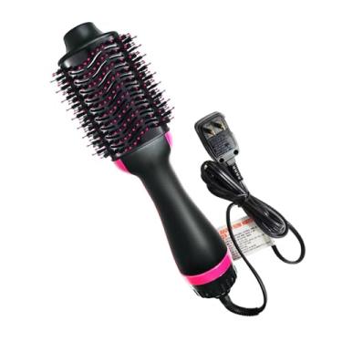 Imagem de Escova secadora de cabelo profissional, escova secadora, escova de ar quente com tubo oval, ferramentas para pentear o cabelo, secador de cabelo em uma etapa e volumizador para todos os tipos de cabelo