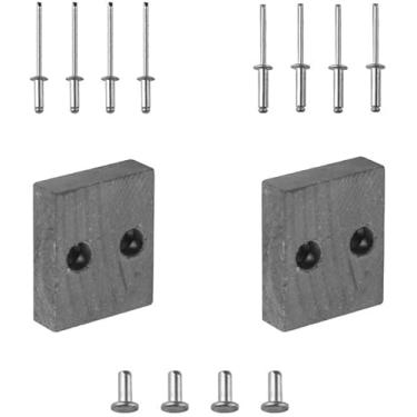 Imagem de Pacote com 2 pastilhas de freio de plataforma para modelos Cub Cadet XT1-LT46/XT2-LX42, Troy-Bilt CC600 e MTD - 761-05007