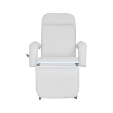 Imagem de Poltrona Hospitalar Luxo Reclinável Descanso Branca