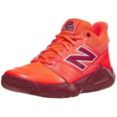 Imagem de New Balance Tênis feminino Coco Cg2, Urgent Red/Monarch Burgundy/Gum Rubber 0, 5.5 Wide