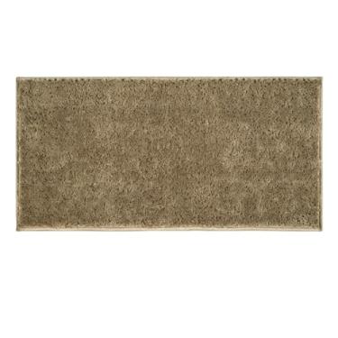 Imagem de Passadeira Tapete 50x100 17mm Quarto Sala Corredor Escritório Antiderrapante Toque Macio E Visual Moderno Para Sua Decoração (TRIGO)