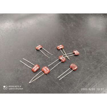 Imagem de 1x Capacitor Mica Prata 8,2pf/50v Tolerancia 0,5pf Icl