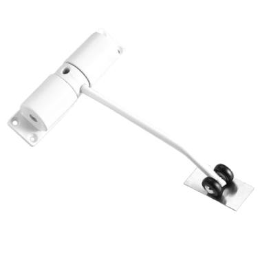 Imagem de IEUDNS Fechador de porta de mola para uso comercial e residencial, velocidade de fechamento ajustável, fácil instalação para cozinha de hotel residencial, Branco