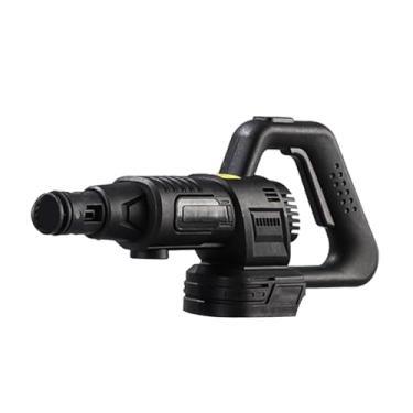 Imagem de Generic Lavadora de alta pressão sem fio multifuncional limpador elétrico ferramenta de lavagem de carro lavadora automática para cerca parede jardim pátio, Preto