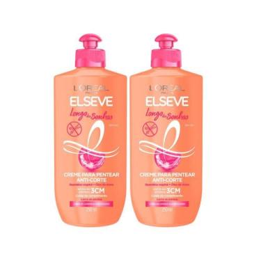 Imagem de Kit 2 Creme de Pentear Elseve Longo dos Sonhos 250ml