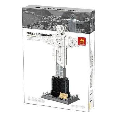 Imagem de Bloco De Montar Cristo Redentor Arquitetura Mundial 973 Pcs - Shiny To