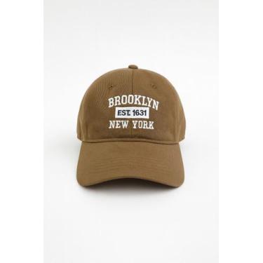 Imagem de Boné Style Urban New York Fechado Fitão Aba Curva Young Original, Marr