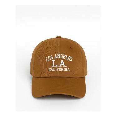 Imagem de Boné La Los Angeles Aba Curva Fechado Strapback Várias Cores Unissex Y