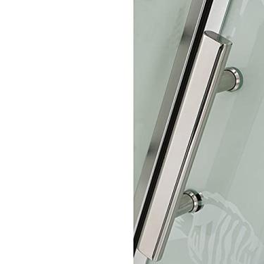 Imagem de Puxadores de porta de pressão para chuveiro de casa de banho de aço inoxidável de alta resistência, porta de correr, móveis de chuveiro de casa de banho para casa, acessórios de hardware para portas