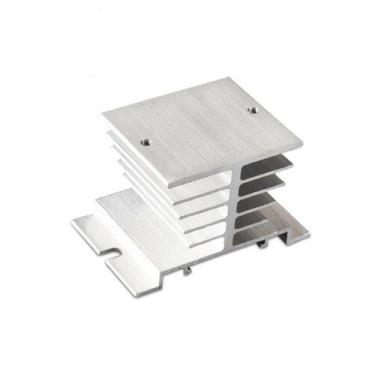 Imagem de Kit 5 Dissipadores De Calor P/ Relé Ssr Estado Sólido Monofásico - (K1