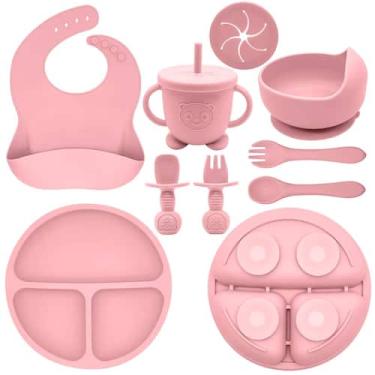 Imagem de Conjunto de alimentação para bebês Munlinder Silicone Suction Bowls Pi