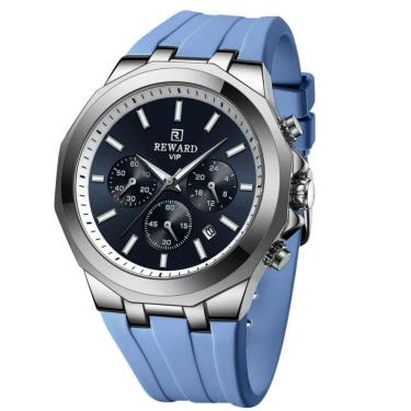 Imagem de Relógio Masculino De Quartzo Esportivo Militar à Prova D´agua 3tm Azul