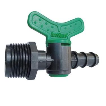 Imagem de Registro esfera dentado mangueira gotejamento autocompensante 1/2 X 16