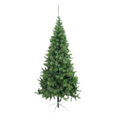 Imagem de Árvore de Natal Pinheiro 210cm Premium Verde com 600 Galhos Cheios – Decoração Completa para o Seu Natal (210cm 600Galhos - Pé Ferro)