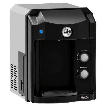 Imagem de Purificador De Água Alcalina Ionizada Com Ozônio Gelada Preto 127V - Top Life