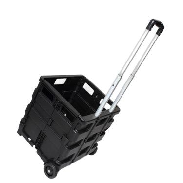 Imagem de Carrinho De Compras Dobrável 45kg – Compacto, Resistente E Ideal Para Multiuso