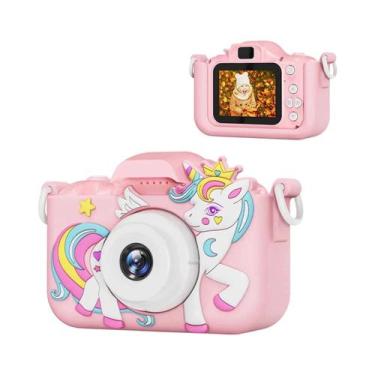 Imagem de Câmera Digital Infantil HD 1080P Vídeo Cartão De 32GB Mini Câmera Com 