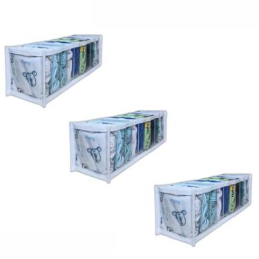 Imagem de Kit Colmeia Organizadora PP - P - M - G | Organizador de Gaveta | Organizador de Guarda Roupas(KIT PP - 3-UN)